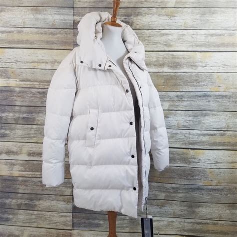 zara high neck puffer jacket.